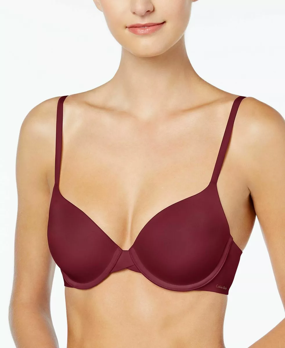 CALVIN KLEIN Women's Perfectly Fit Full Coverage T-Shirt Bra F3837 32D