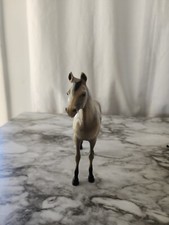 Vintage Hartland Plastics Small Mare Gray Horse Hard Plastic RARE HARTLAND HORSE