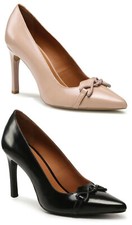 GEOX FAVIOLA D358UA P/E scarpe donna sandali decollete decolte pelle tacco