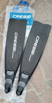  Profi Taucher Flossen Gr. 40/41  Uk 6.5/7   US 7/8 CRESSI Gara 2000 HF Schwarz 