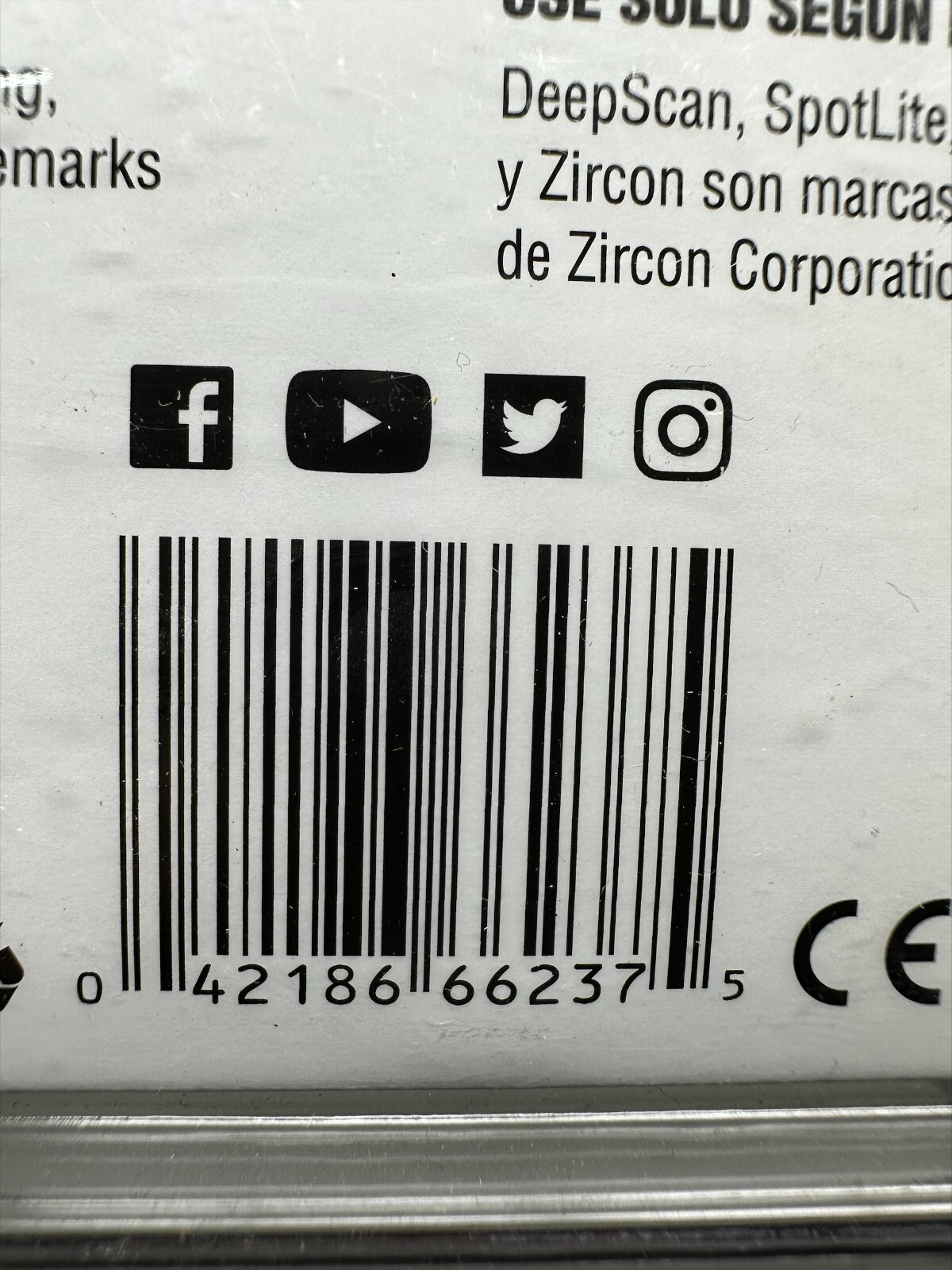 Zircon StudSensor HD70 Stud Finder No Battery for sale online eBay