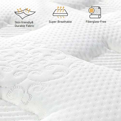 9''-12'' Memory Foam Hybrid Mattress in a Box - Twin, Twin XL, Full, Queen Size - Picture 51 of 232