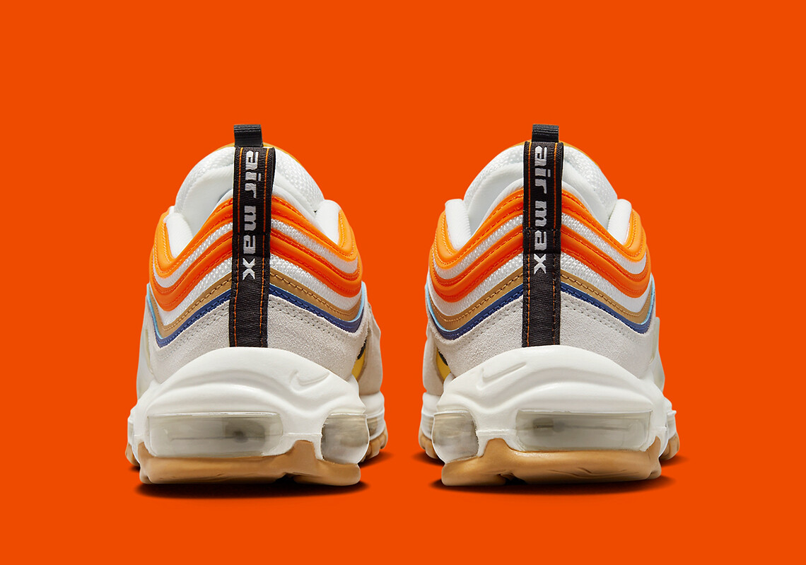 美品美品✴︎NIKE ナイキ Nike Air Max 97 ホワイト/オレンジ Nike Air Max 97 SE M. Frank Rudy White Safety Orange DV2619