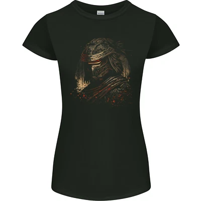 Samurai Assassin Japanisch Fantasie Warrior Damen Petite Schnitt Maglietta - Bild 1 von 2