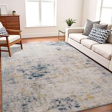 6x9 Area Rugs, Washable Living Room Rug, Modern Abstract Rug for Bedroom Stai...