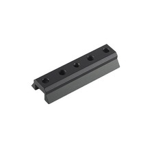 90mm Finder Scope Guide Rail Black Dovetail Plate Guide Scope Base for Telescope