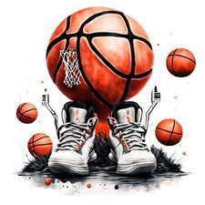 Sports Sticker (3 Inch) Basketball Lovers There Is Nothing Better Than Game Day!