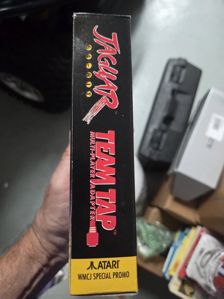 NOS Atari Jaguar Team Tap Muli-Player Adapter Controller Multitap NIB MIB CIB - Image 4 of 4