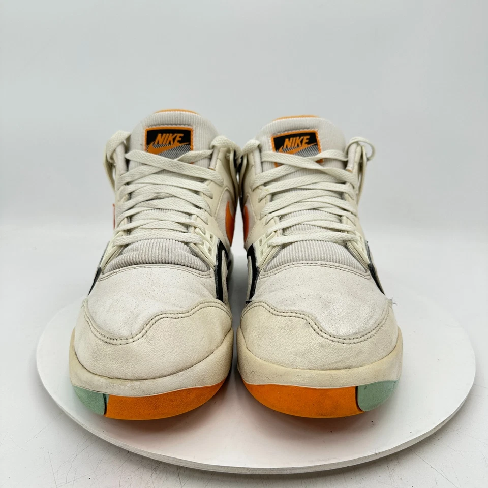Туфли Nike Air Tech Challenge 2 мужские размер 11 318408-180 белые Kumquat оранжевые - Изображение 2 из 4