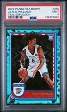 2022-23 Panini NBA Hoops - Rookies Jaylin Williams #269 Teal Explosion (RC)