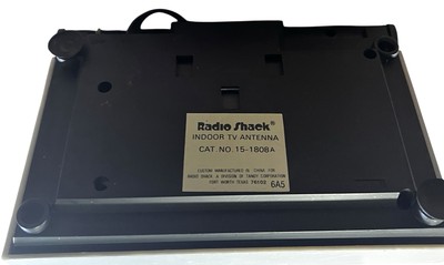 1950年代TVアンテナ/スペースエイジ/アトミック/インパラ/ビーディー RADIO SHACK 15-1808A Color Eagle 100 Rabbit Ears TV Antenna UHF