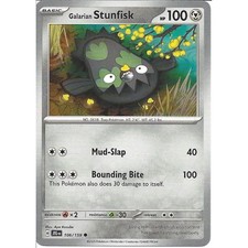 106/159 Galarian Stunfisk : Common Card : Journey Together : Pokemon TCG