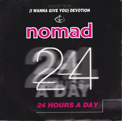Nomad - 24 Hours A Day - Used Vinyl Record 7 - N7700z