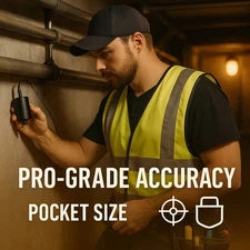 Sound-Based Leak Detector Tool Portable Device for Residential Pipe Inspections