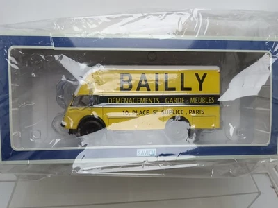 Altaya 1:43 Saviem Renault R4158 Fainéant Bailly Déménagement  - Photo 1/2
