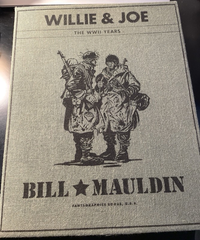 WW2  Willie & Joe By Bill Maudlin 2 Volumes 2008 1st Ed Fantagraphics W Slipcase