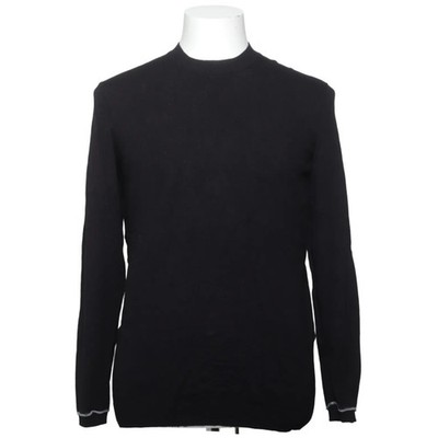 Bershka, Strickpullover, Größe: M, Schwarz, Polyamid/Viskose, Einfarbig #Tpv