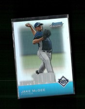 2010 Bowman Chrome Topps 100 Prospects Refractors #TPC85 Jake McGee /499