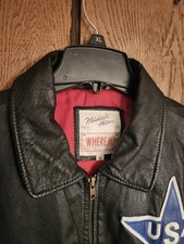 Michael Hoban Usa Leather Jacket for sale | eBay