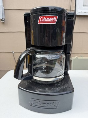 Coleman Camping Portable Drip Brew 10 Cup Coffee Cocoa Maker Nice Condition