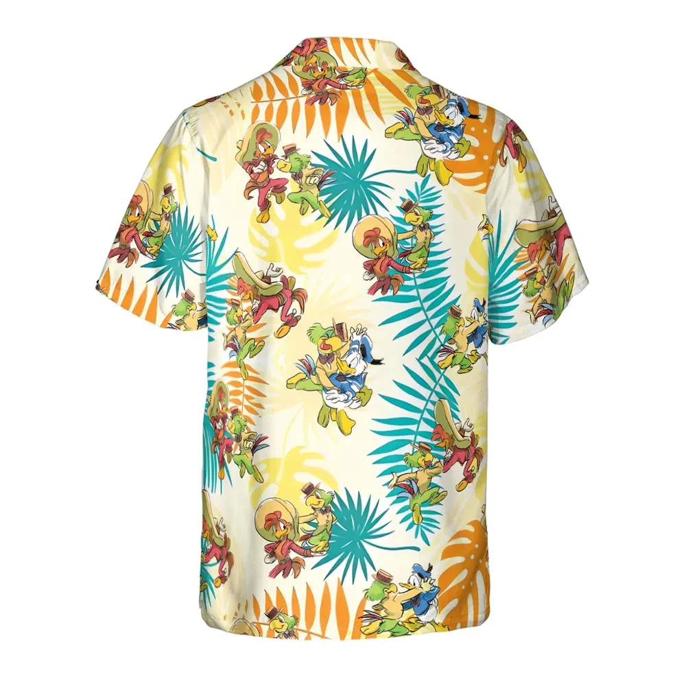 Tropical The Three Caballeros Hawaiian Shirt