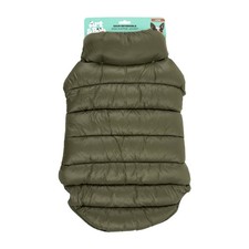 Art  Bob 50cm Green Large Reversible Puffer Dog Jacket