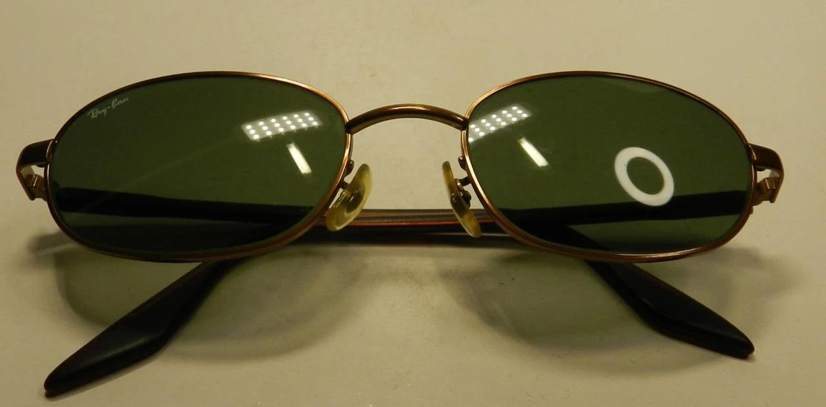 Ray-Ban Brown Oval Vintage Sunglasses for sale | eBay