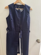 J.Crew Zipper Front Sleeveless Dress