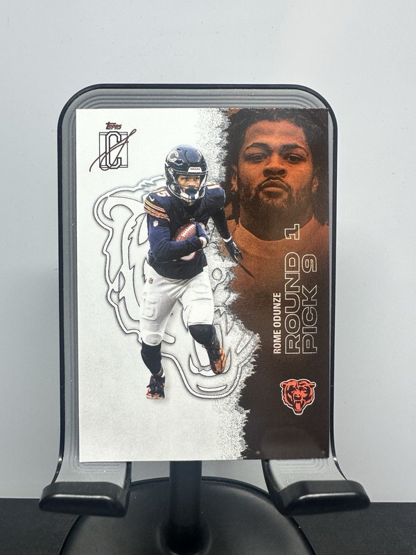 2025 Topps Signature Class Football - Rome Odunze #10 Chicago Bears