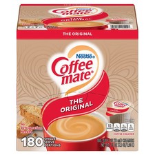 Nestle Coffee Mate, Coffee Creamer, Original, Liquid Creamer Singles, 180 count