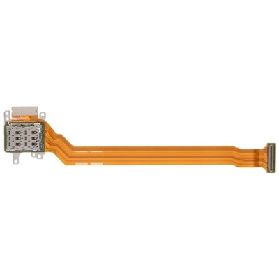 For Xiaomi Redmi K40S / Poco F4 SIM Card Holder Socket with Flex Cable, For Xiao