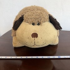 Pillow Pets Snuggly Puppy Tan Brown 18" Plush Dog Stuffed Animal Large
