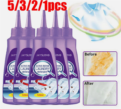 Aktive Enzym Kleidungs stück stotorner Flecken reiniger Wäscherei zu Hause 120ml