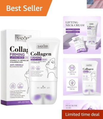 Collagen-Infused Neck Cream for Lifting & Hydrating - 110 ml for All Skin Types