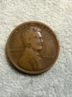 1912 P Lincoln Wheat Cent Good To Very Good G / VG Condition Nice Coin 042803
