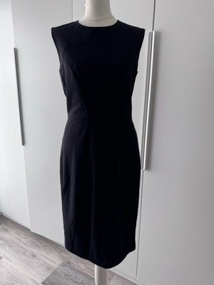UNQ Midikleid Business Kleid Schwarz 36 Ungetragen Neu