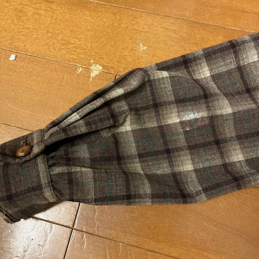 Pendleton Wool Blouson Jacket Brown Check Vintage… - image 7