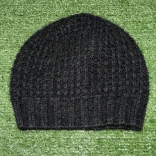 Avon Celli Gray Cashmere Luxury Beanie Winter Hat Cap