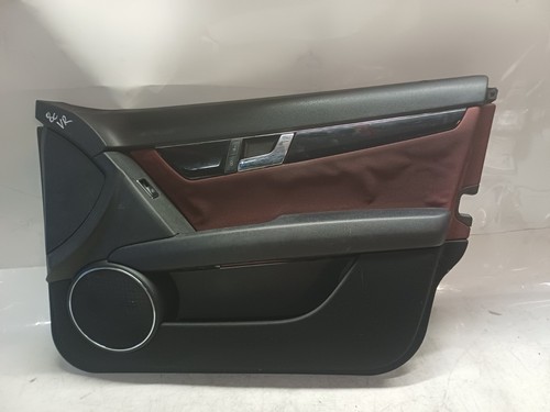 80C* Mercedes W204 C-Klasse Türverkleidung Türpappe Stoff ROT Vorne Rechts