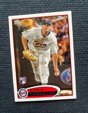 Topps 2012 Topps Rookie Card RC Chris Parmelee Minnesota Twins #95. rookie card picture