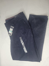 Tommy Hilfiger Womens Montauk Heritage Skinny Chino Pants Size 16 Navy  READ 