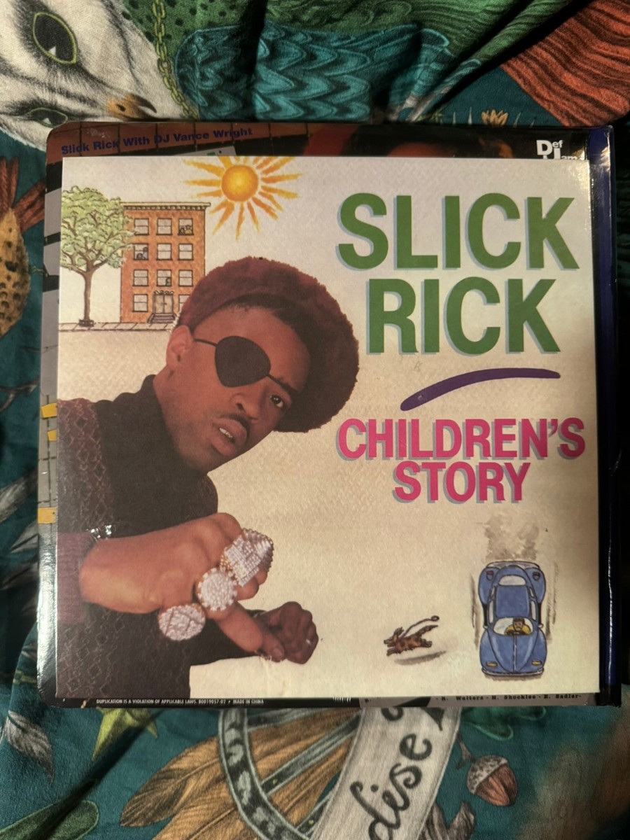 コレクション SLICK RICK  BOOK  45 AND CD HIP HP Slick Rick RSD 2017 The Great Adventures Of Slick Rick CD Book