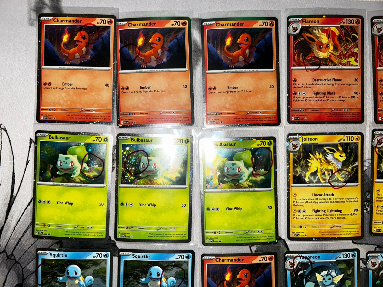 INSANE Swirl 🌀 Lot of PokemonTCG holo cosmic promos x26  151 prismatic mega 