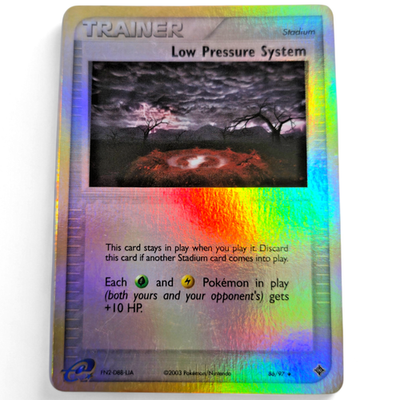 #ad Pokemon Low Pressure System Dragon DR 86 97 Reverse Holo Uncommon Trainer LP $3.51