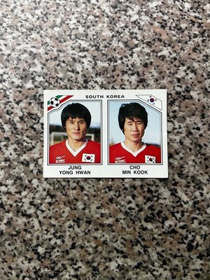SOUTH KOREA NO. 93 album CALCIATORI MEXICO 86 PANINI NEW WITH VELINA