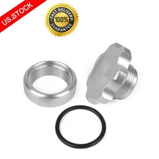 Weld-On Aluminum Bung & Fill Plug Cap Set –1-3/8" Opening with 1-1/2"-12 Threads