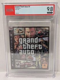 Grand Theft Auto IV (PlayStation 3, 2008) PS3 Graded PSA 9.8 A+