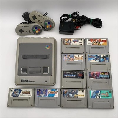 Nintendo Super Famicom 10 Games Super Robot Wars Gundam Bundle Tested Japan