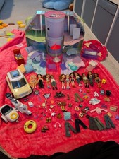 Lil Bratz Dolls Bundle Including 11 Dolls, Motorbike, Car And House