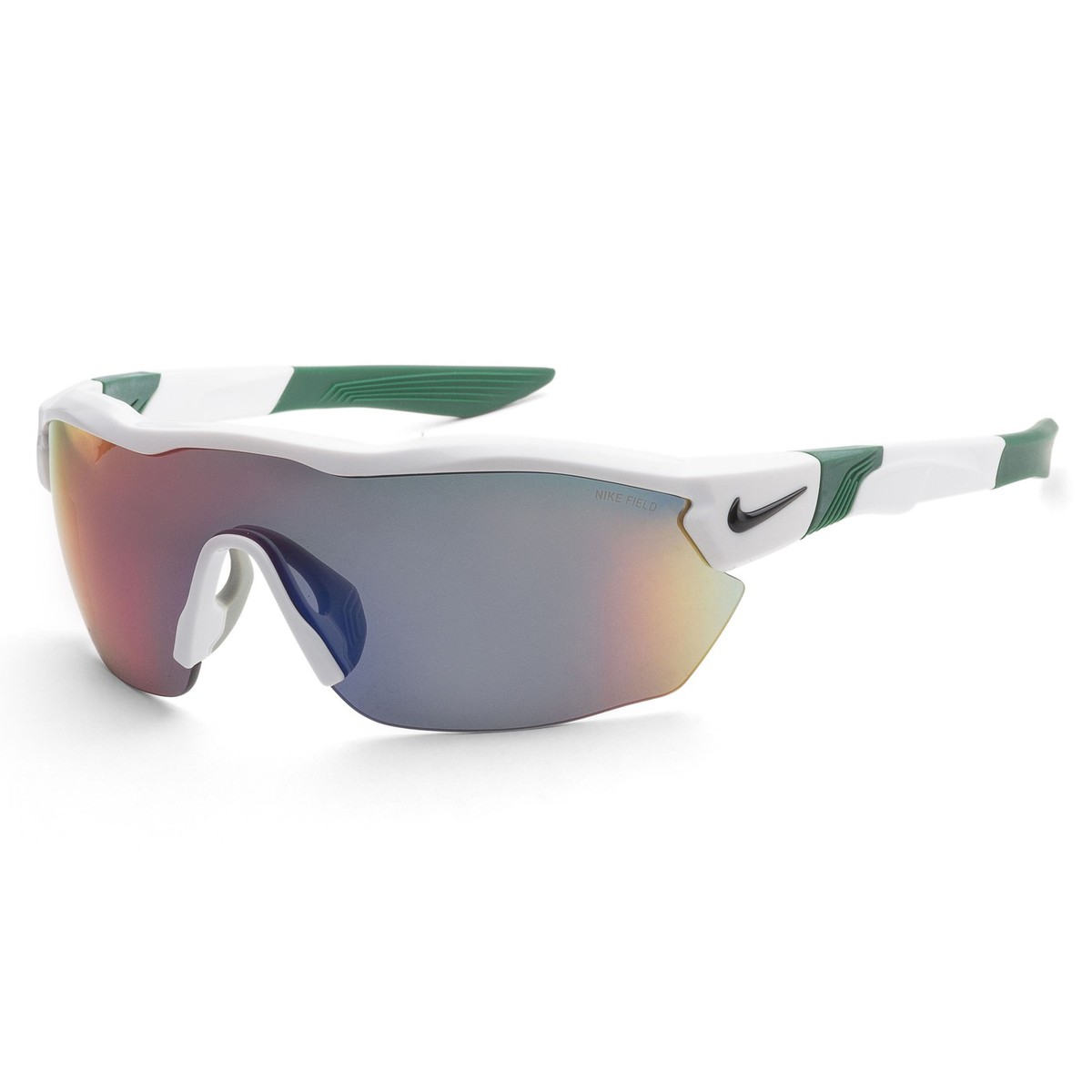 専用2 Nike Show X3 Elite Men's 61 mm White George Green Sunglasses